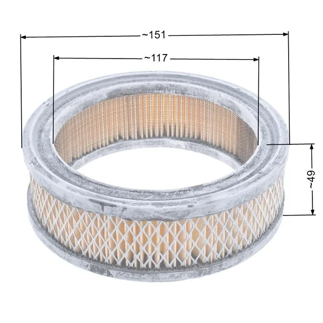 Kohler Air Filter /Fi152X117X48/ 8R06-05