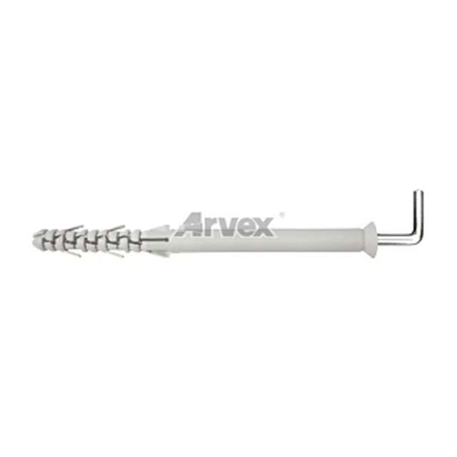 Kołek ramowy łeb sześciokątny hak kątowy Arvex ARL 10 x 200mm