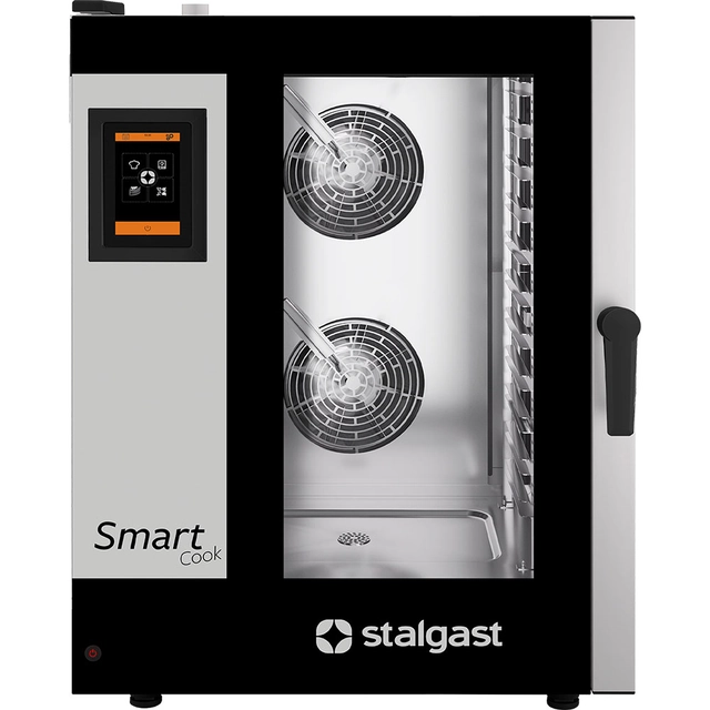 Kombi gőzölő, STALGAST SmartCook, érintés, 11xGN2/1, P 28.5 kW