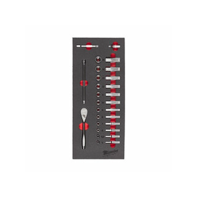 Комплект гаечни ключове Milwaukee 1/4inch.