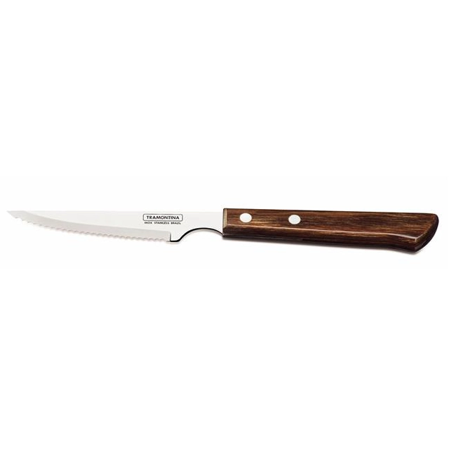 Комплект ножове за пържола "Испански стил", блистер, линия 6szt., Churrasco, тъмно кафяв