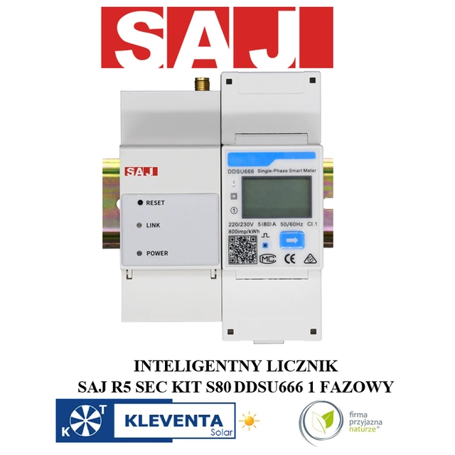 КОМПЛЕКТ SMART METER SAJ SEC S80 DDSU666 (SAJ SEC KIT S80 DDSU666) 1-PHASE