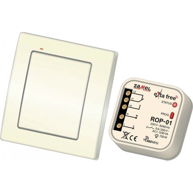 Комплект за безжично управление(RNK02+ROP01) Тип:RZB-01