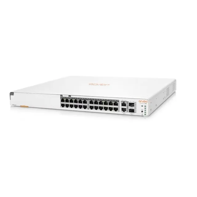 Комутатор 24 Гігабітні порти 20p Class4 4p Class6 PoE Aruba Networks JL807A24