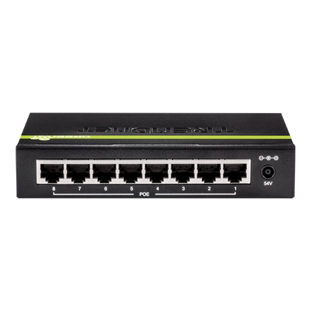 Комутатор 8 Gigabit PoE- порти TRENDnet TPE-TG82G