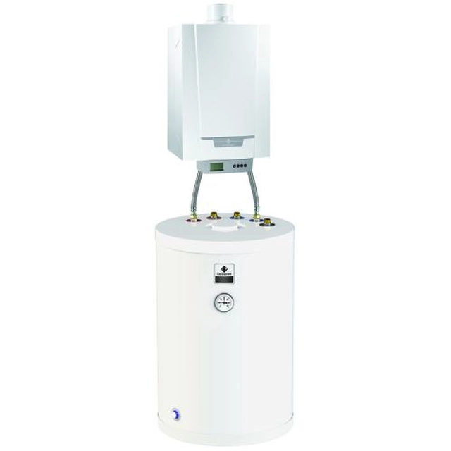 Kondenserande gaspanna MCR3 Eve 24T/SRK100 med varmvattenberedare