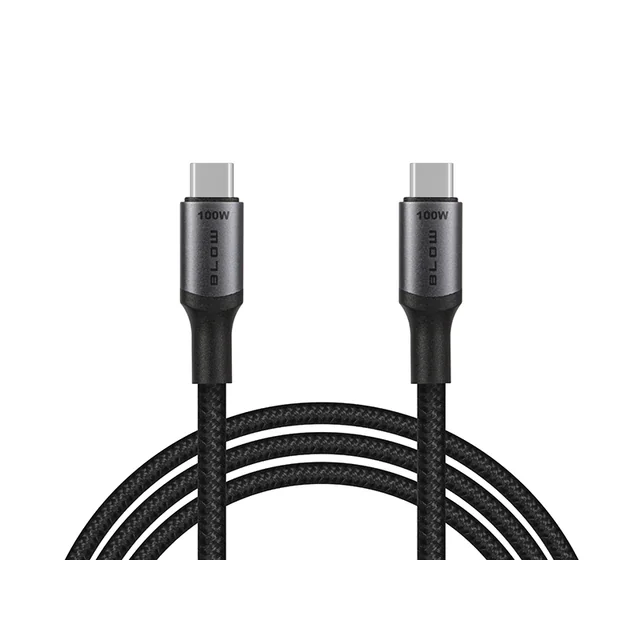 Konektor USB-C – USB-C 2.0 1,0m černý