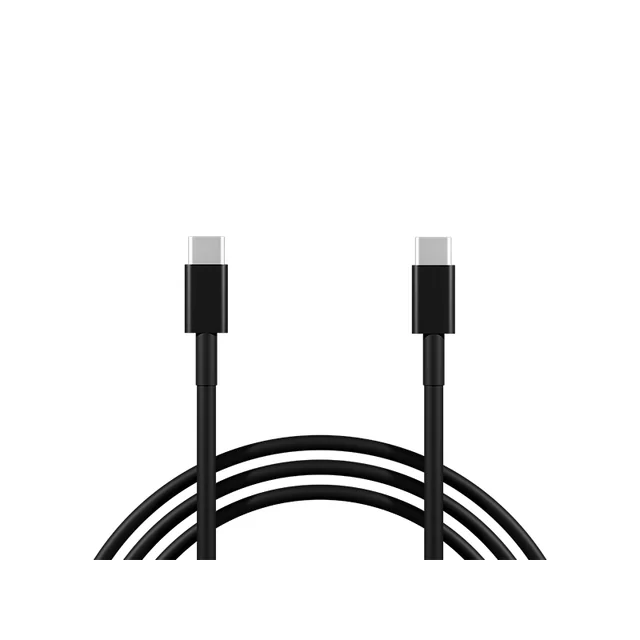 Konektor USB-C – USB-C 2.0 1,0m čierny