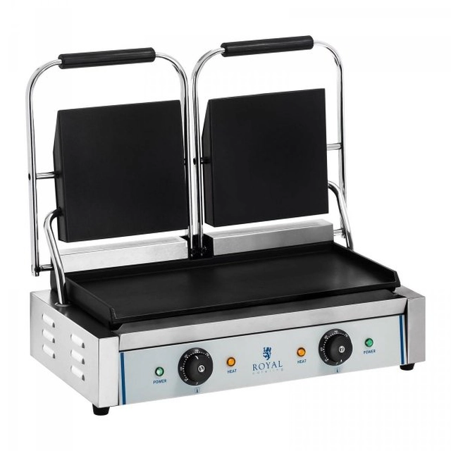 Kontakt grill - 2 x 1800 A ROYAL CATERINGBEN 10010335 RCKG-3600-F