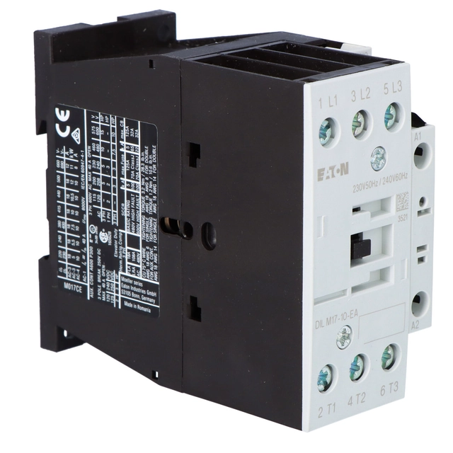 kontaktor 7.5kW/400V, kontrolirati 230VAC DILM17-10-EA(230V50HZ,240V60HZ)
