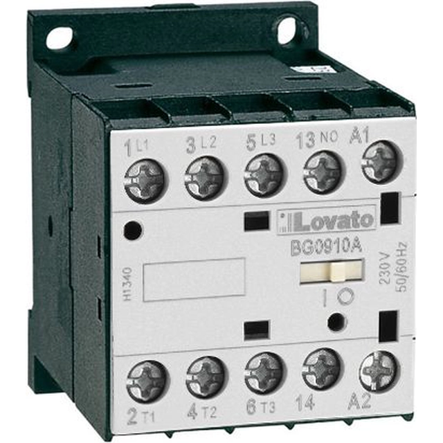 Контактор Lovato Electric Power 12A 3P 24V DC 0Z 1R (11BG1201D024)