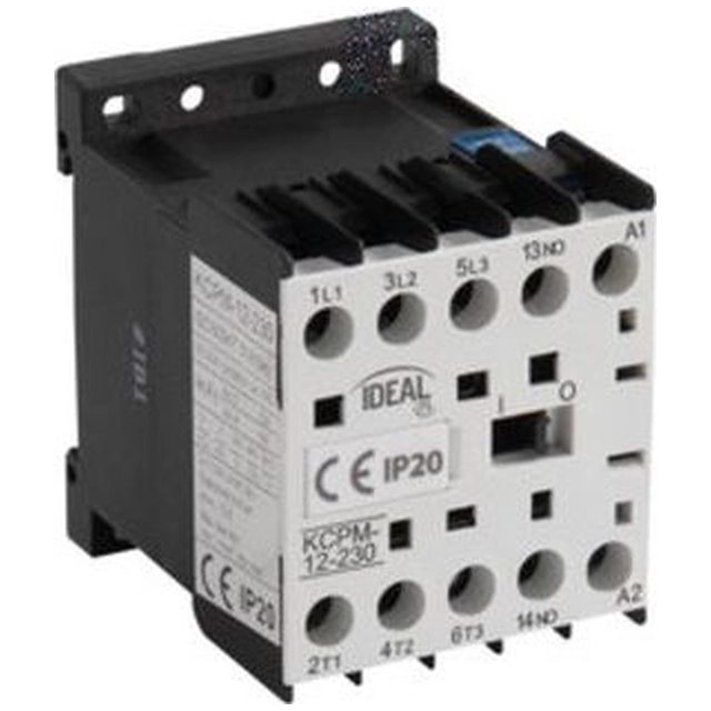 Контактор живлення Kanlux 12A 3P 230V AC 1Z KCPM-12-230 24094