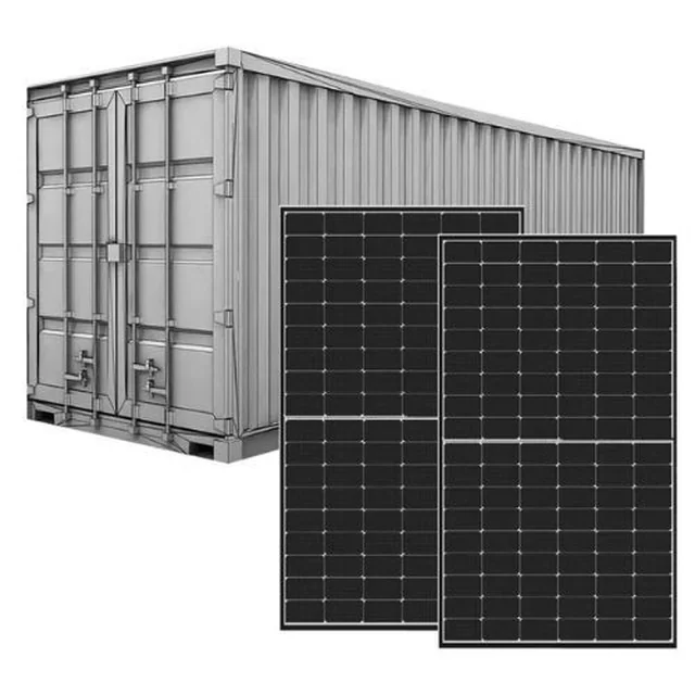 Kontener z panelem fotowoltaicznym Jinko Solar Tiger Neo typ N 936 szt 450W JKM450N-54HL4R-V BF (wydajność 22.52%)