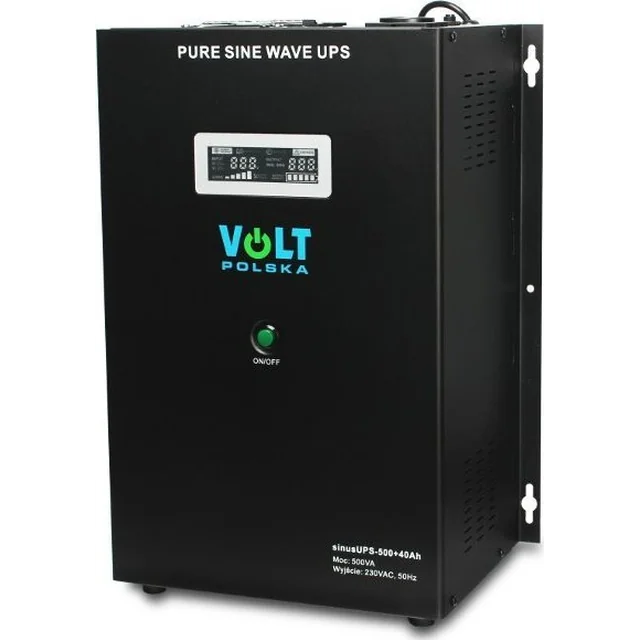 Конвертор на волт VOLT POLSKA конвертор SinusUPS-500 40AH 12V 300/500W