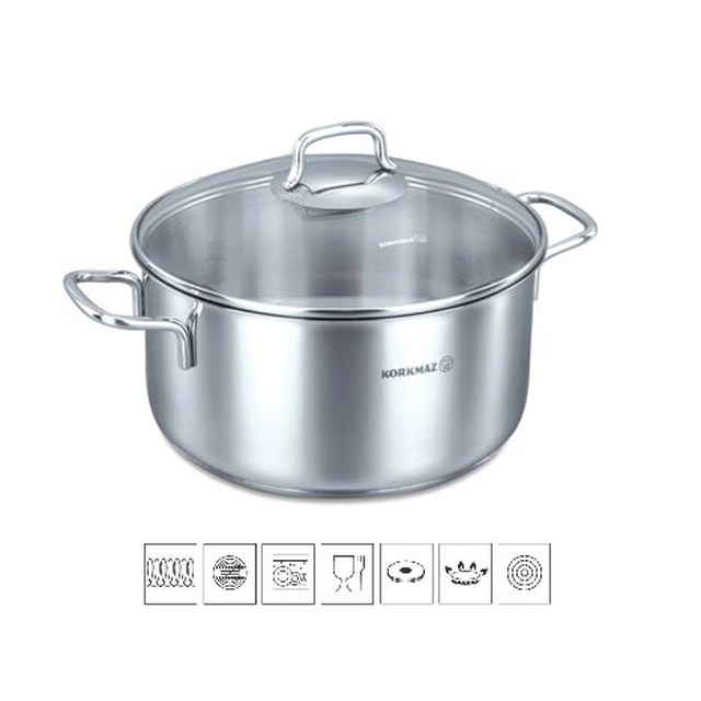 Beautiful Design Large Capacity 2.3L Stainless Steel Double Layer