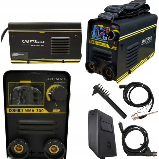 Kraft&Dele MMA INVERTER WELDING MACHINE 300A IGBT INVERTER LCD