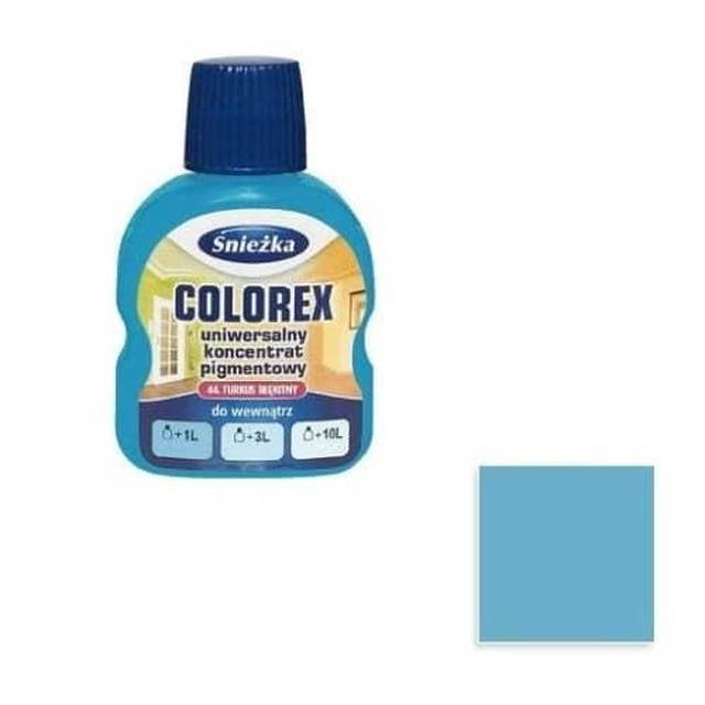 Krāsojošs pigments Śnieżka Colorex 100 ml zils tirkīzs