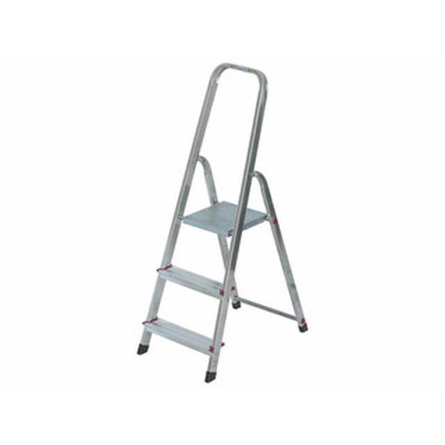 Krause household stepladder 3 pcs | Podium height: 0,6 | Aluminum