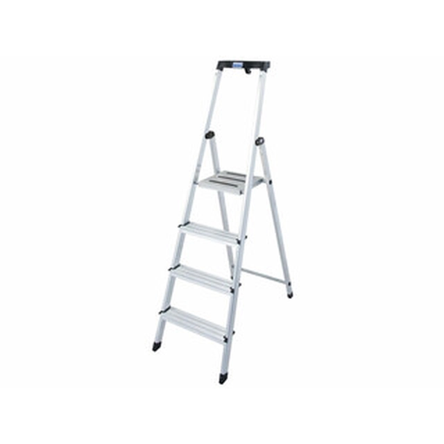 Krause household stepladder Number of steps: 4 pcs | Podium height: 0,85 | Aluminum