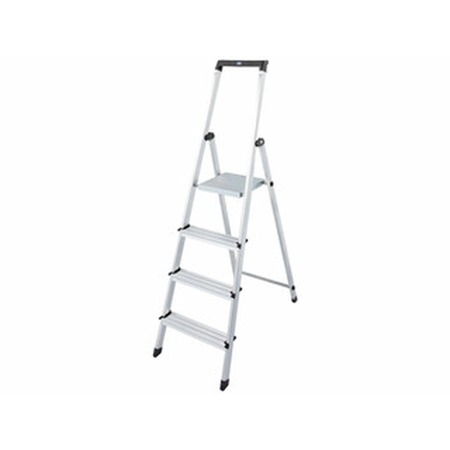 Krause household stepladder Number of steps: 4 pcs | Podium height: 0,85 | Aluminum