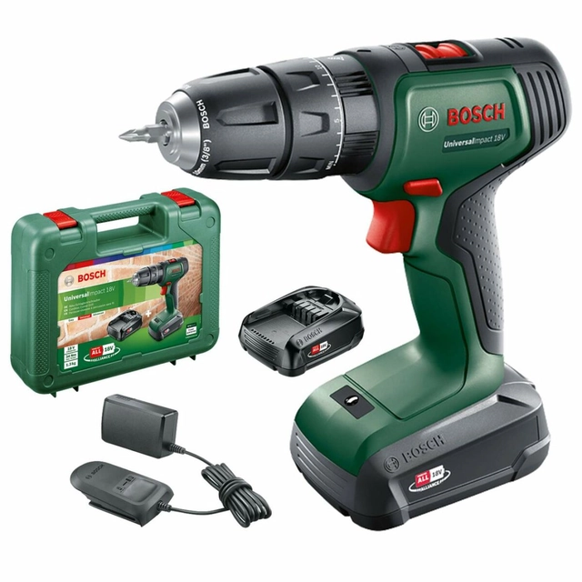 κρουστικό τρυπάνι BOSCH UniversalImpact 18 18 V 34 Nm