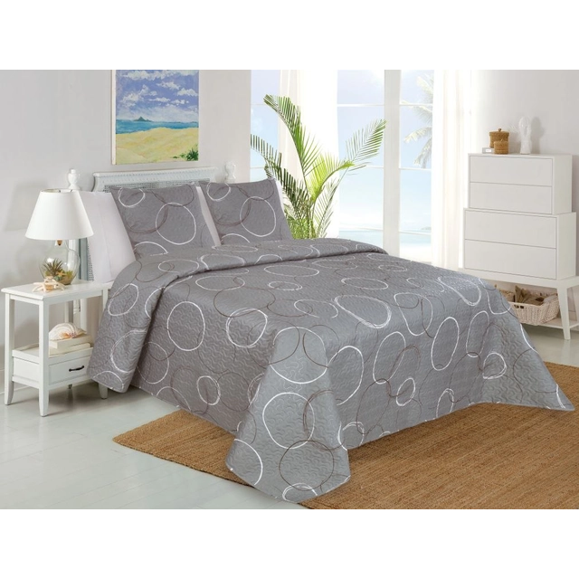 KRUHY sprei 220x240 cm+2 kussenslopen