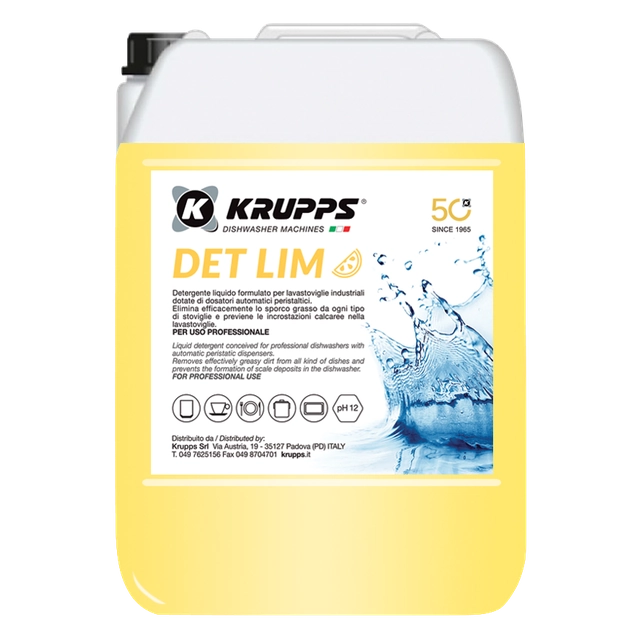 KRUPPS detersivo liquido professionale per piatti 2x6 kg | DET LIM