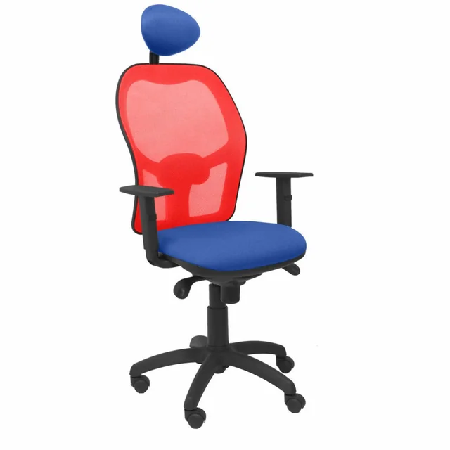 Krzesło Biurowe z Zagłówkiem Jorquera P&amp;C ALI229C Niebieski