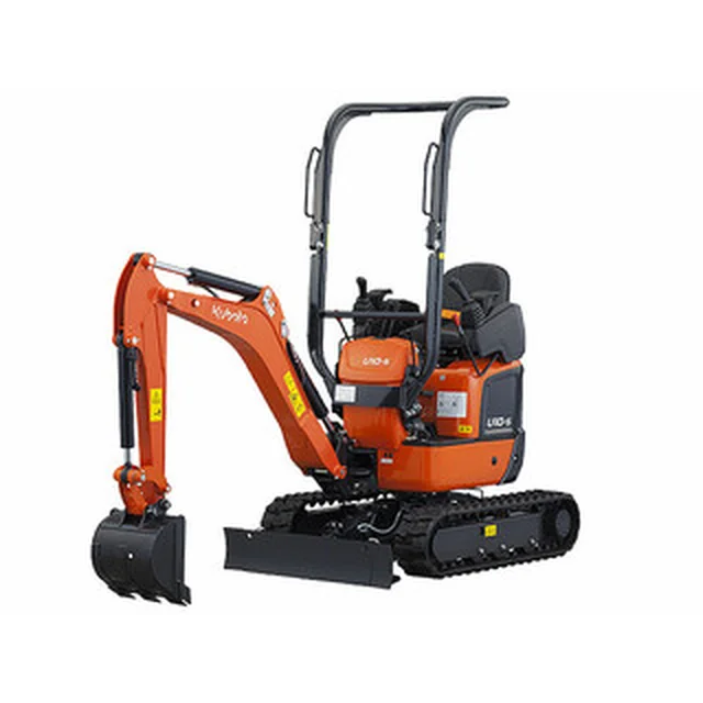 Kubota U10 mini excavator 7,6 kW | 719 cm <sup> 3 </sup> | Digging depth: 1800 mm