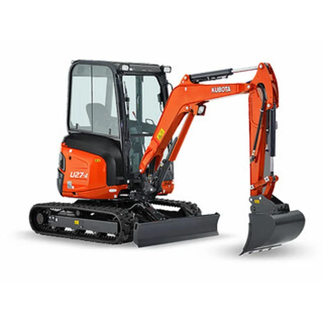 Kubota U27 мини багер 15,5 kW | 1123 cm³ | Дълбочина на копаене: 2820 мм