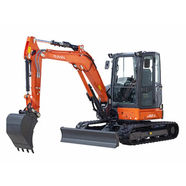 Kubota U50 мини багер 29,7 kW | 1826 cm³ | Дълбочина на копаене: 3370 мм