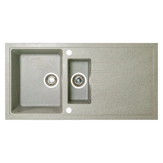 Küchenspüle aus Granit Montebella Azalea 1000x500mm - Angora
