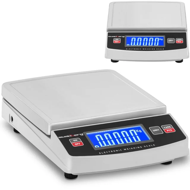 Kuchynská stolová váha s LCD počítaním kusov 5000 / 1 g