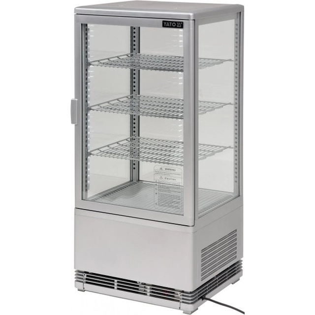 KÜHLANZEIGE 78L 42x38x96 SILBER YATO YG-05057 YG-05057