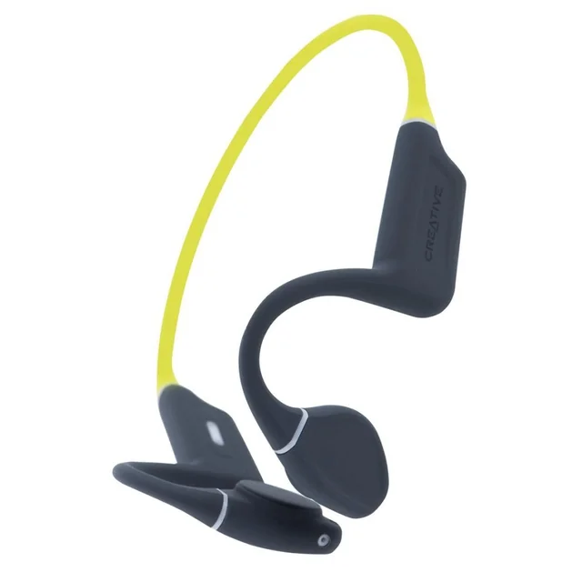 Kūrybinės technologijos sportinės Bluetooth ausinės, žalios