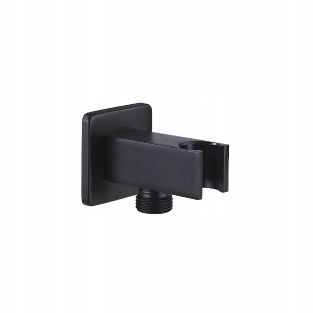 KVADRATO CONNECTION ANGLE HANDSET HOLDER BLACK