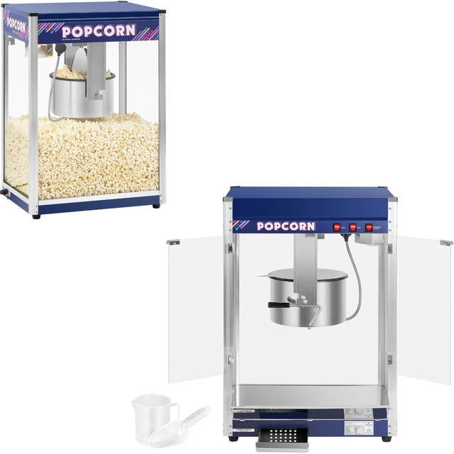 La migliore macchina per i popcorn 2300W 230V 16 Oz 6kg/h Royal Catering RCPR-2300