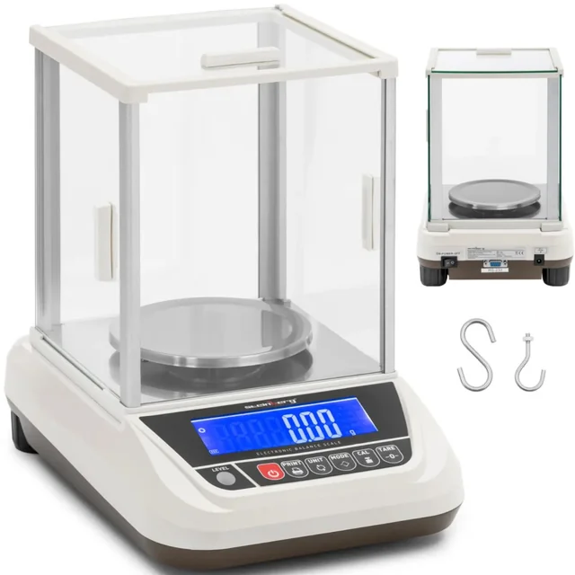 Laboratory analytical balance with LCD cover RS232 2000g / 0.01g