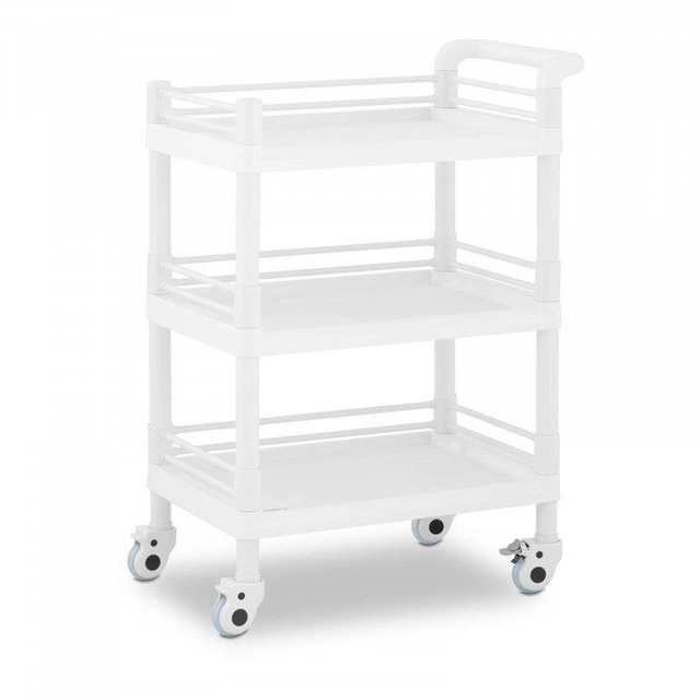 Laboratory trolley - 3 shelves after 54 x 38 x 5 cm - 30 kg STEINBERG 10030878 SBS-LF-152