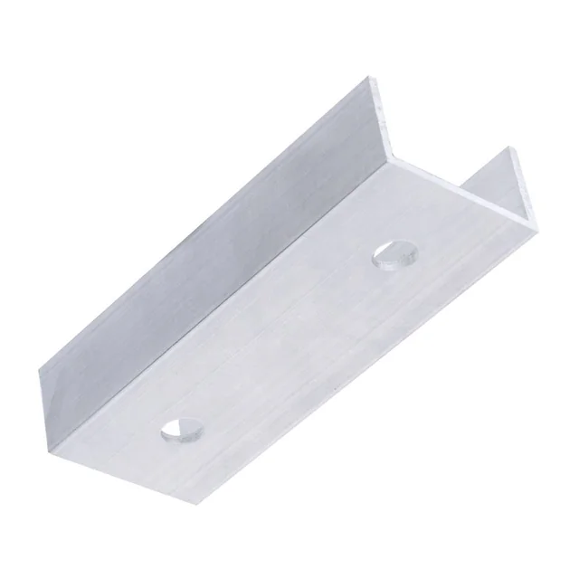 Łącznik aluminiowy skręcany 120x45x25mm SZYNA ALU