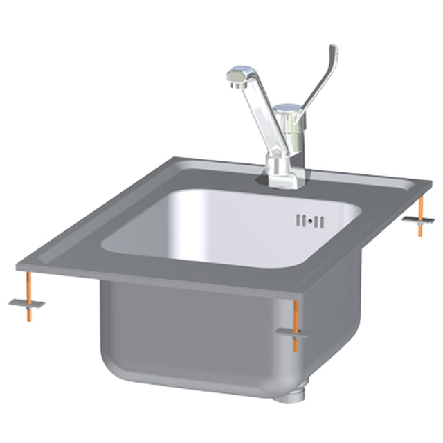 LAD - 64 ﻿﻿Neutral module with a sink