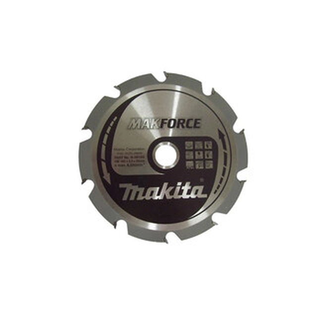 Lama per sega circolare Makita 165 x 20 mm | numero di denti: 10 db | larghezza di taglio: 2 mm