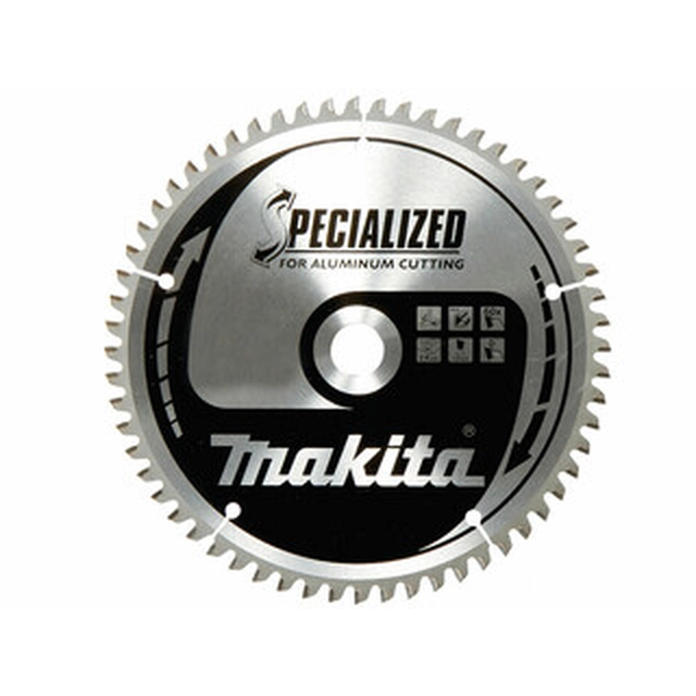 Lame de scie circulaire Makita 180 x 30 mm | nombre de dents : 60 db | largeur de coupe : 2,4 mm