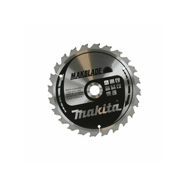 Lame de scie circulaire Makita 190 x 20 mm | nombre de dents : 24 db | largeur de coupe : 2,2 mm