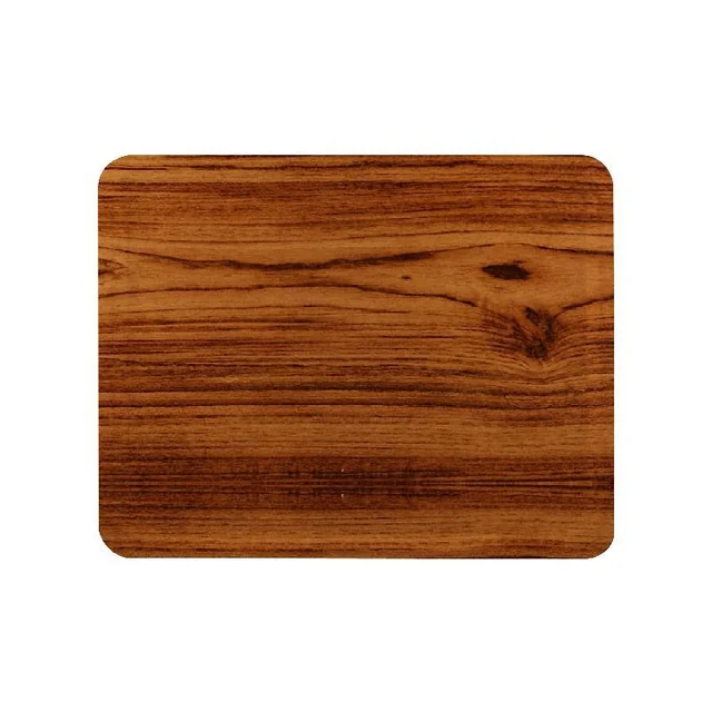 Laminated non-slip teak tray 460x360 mm