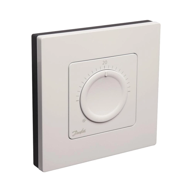 Lämmönsäätöjärjestelmä Danfoss Icon, termostaatti 230V, pyörivällä levyllä, supernet