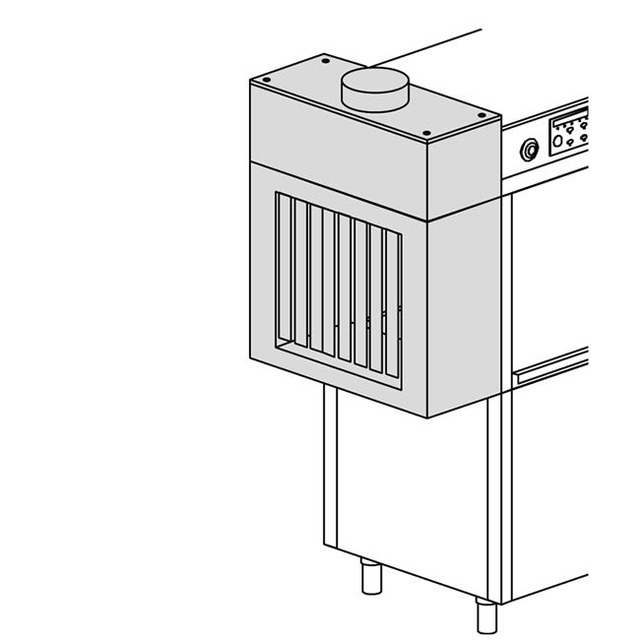 Lämmöntalteenottojärjestelmä RX COMPACT sarjan astianpesukoneille