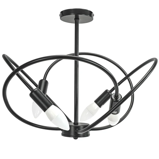 Lamp 4 APP1093-4C Zwart