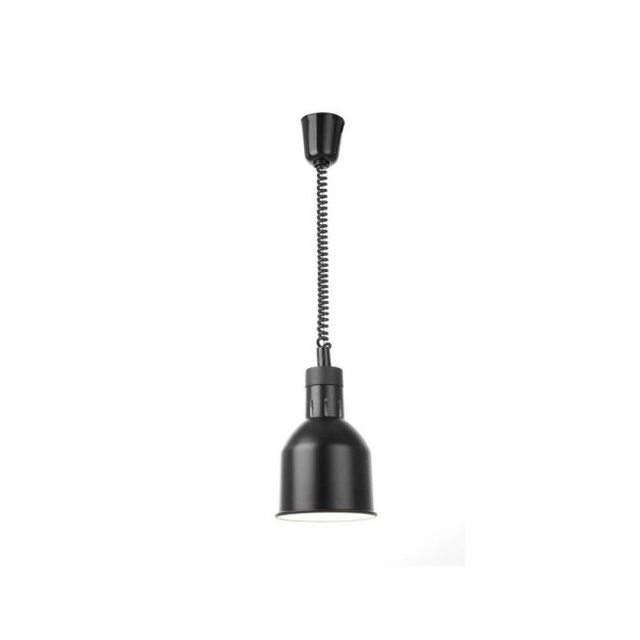 Lamp for heating food - hanging, cylindrical, black HENDI 273852 273852