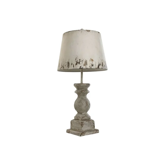 Lampă de masă Home ESPRIT Alb Metal Brad 50 W 220 V 40 x 40 x 83 cm